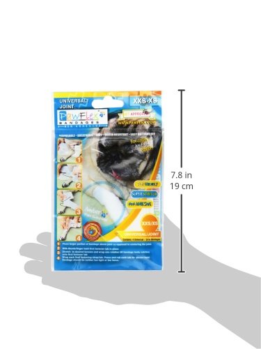 Pawflex Bandages Universal Joint Bandages for Pets (Pack of 4) 2XSmall-XSmall - size: 2XSmall-XSmall