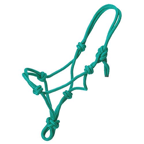 Tough1 Miniature Poly Rope Halter - color: Tur, size: Small