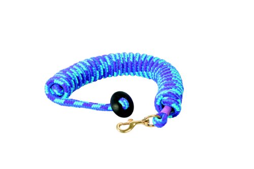Weaver Leather Round Cotton Lunge Line - color: Blue/Purple/Hurricane Blue