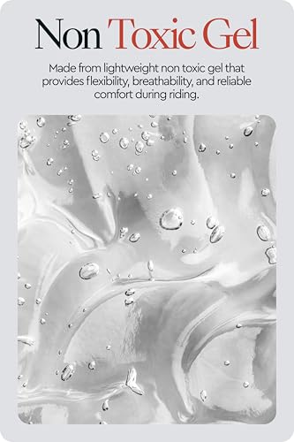 HORZE Gel 1" Front Riser English Saddle Pad | Lightweight, Non-Toxic, Anti-Slip