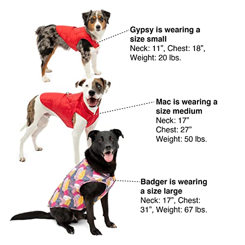 Kurgo Loft Dog Jacket, Pressed Leaf, Extra Small - color: Pressed Leaf, size: Extra Small