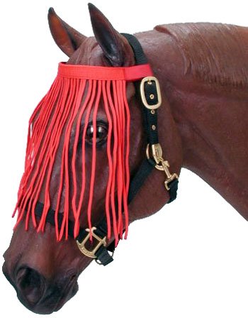 Tough 1 Nylon Fly Veil Burgundy