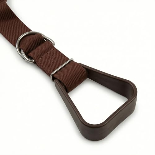 Southwestern Equine Buddy Stirrups for Kids, Adjustable, Nylon Stirrups, Lightweight Plastic with Leather Reinforcement, Trail Riding, Arena,
