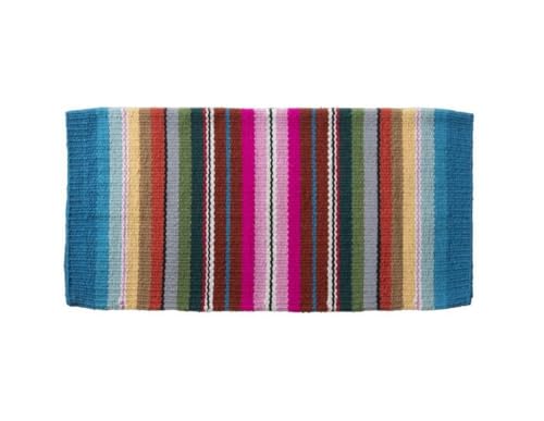 Tough 1 Serape Wool Saddle Blanket - size: 32x32