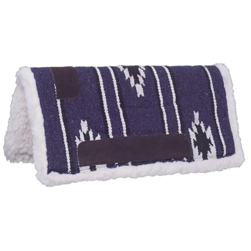 Tough 1 Tough-1 Miniature Sierra Saddle Pad - color: Darkpurple/black/Cream