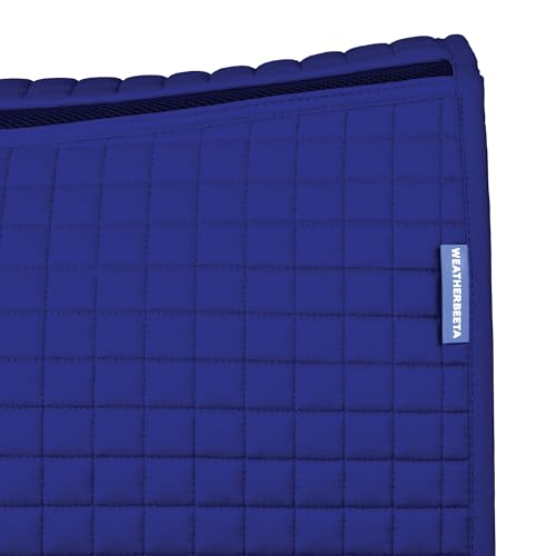 WeatherBeeta Prime Air-Tec Dressage Saddle Pad - color: Cobalt, size: Large