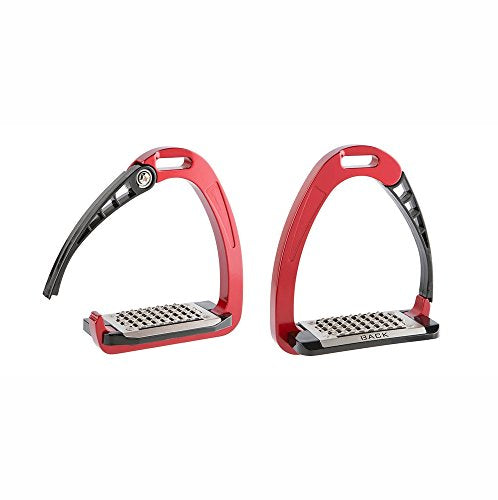 ACAVALLO Arena Alupro Stirrup - color: Red