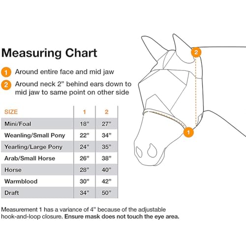 QRHS Quiet Ride Fly Mask-Horse