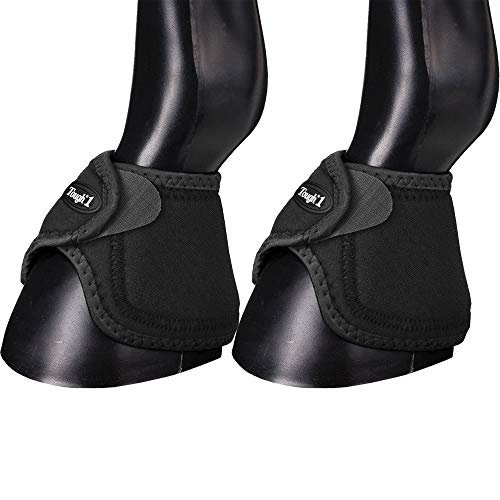 Tough1 No Turn Bell Boots - color: Black, size: Small
