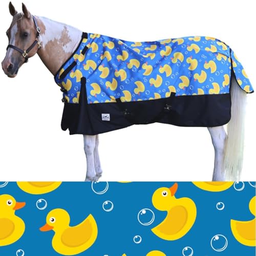 Duck Bubbles 1200 Denier Adjustable Neck Turnout Sheet - size: 87
