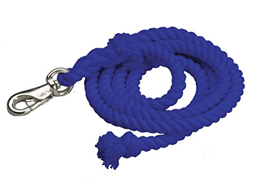 Colorado Saddlery Lead Rope, 10' - color: Royal