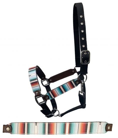 Showman Nylon Halter w/Serape Print