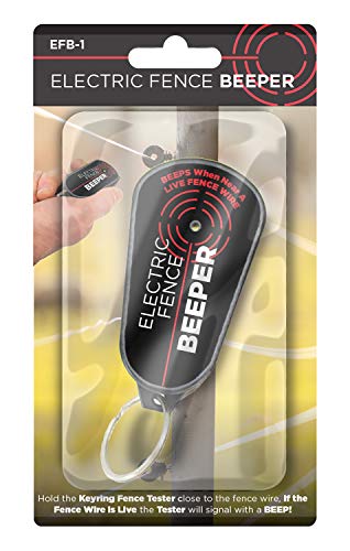 AgraTronix EFB-1 Electric Fence Beeper - Portable, Compact Electrical Tester for Agricultural Fencing w/Replaceable Battery