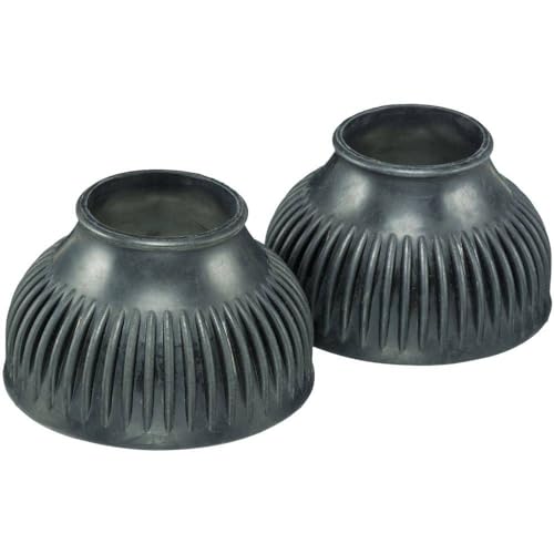 Tough 1 Thick Rubber Slip-On Bell Boots X-Large