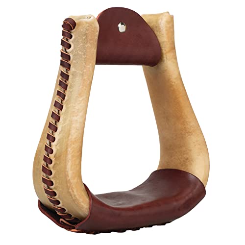 Weaver Leather SupplyStirrup - color: Burgundy, size: 3-1/4" Neck, 3" Tread, 6-1/4" H 6-1/4" W.
