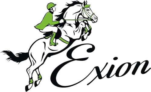 Exion Rope Pelham Bit Converters for English Horse Bridle – Premium Vegetable Tanned Leather Roundings – Single Rein Conversion for Eventing & Jumping – Stainless Steel Hardware – One Pair - color: Black