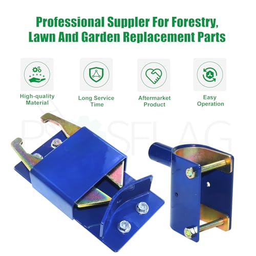 2 Pack S16100300 2 Way Farm Tube Gate Latch for Metal Tube Gates