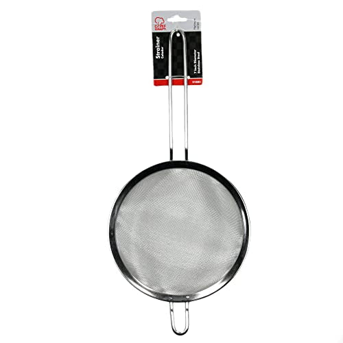 Chef Craft Select Mesh Strainer, 7 inch, Stainless Steel