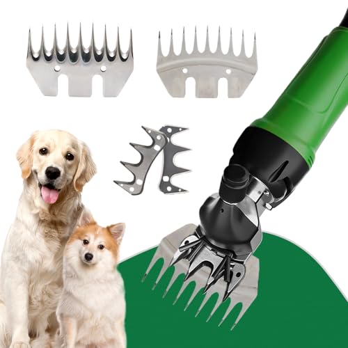 Sheep Shear Blade Straight 9-Tooth Wool Shearing Comb and Cutter Blade Set Sheep Alpaca Goats Farm Tool