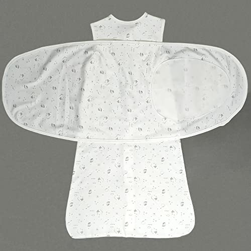 Swaddle Sack for Baby Sheep Pattern 3-Ways Adjustable Swaddling Sleeping Bag Cotton Wearable Blanket for Newborn Boys and Girls, 4 Season, 3-9 Months (Sheep) - color: Sheep