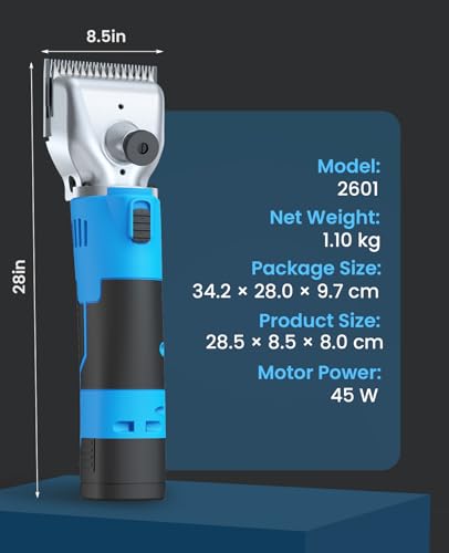 oneisall Professional Horse Clippers 2601