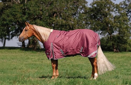 Professional's Choice 1200D Winter Blanket - color: Wine, size: 72"