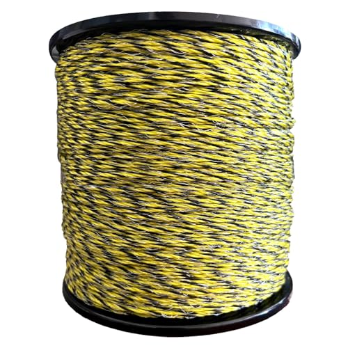 Electric Fence Polywire, 3366Ft/1026M, 1/8" Dia, Portable Wire - size: 3366Ft/1026M