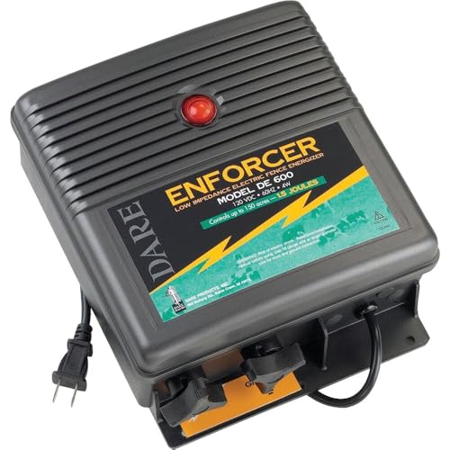 Dare Products Enforcer 110 volt Electric-Powered Fence Energizer 150 acres Black
