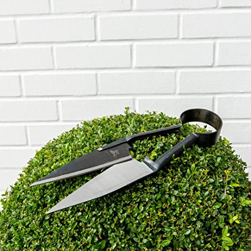 BERGER Sheep & Hedge Shears – Versatile 12.2" Garden Clippers with Self-Sharpening Straight Blades, Round Spring Design, 5.5" Cutting Length, Ambidextrous Use – 2711