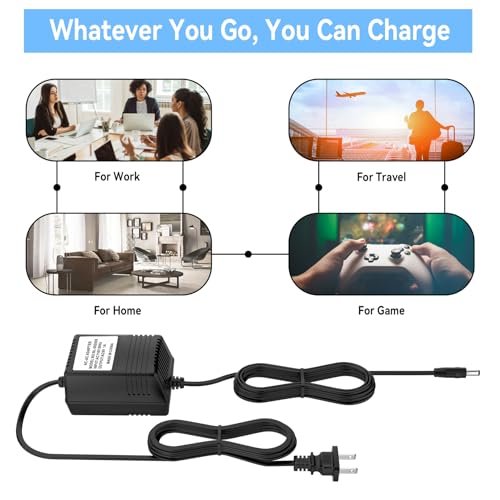 AC Adapter Compatible with Model: 57A-14-1800 57A141800 57A14-1800 57A-141800 Direct Plug-in Class 2 TRANSCompatible withMER PetSafe Pet Smart Wireless System Fence S402-855 S402855