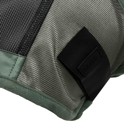 HORZE Fly Mask with Detachable Nose Fringe - Sea Spray - S - color: Sea Spray, size: S