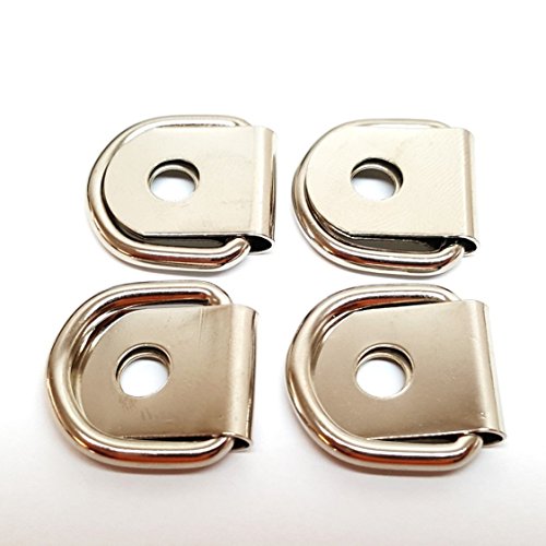Set of 4 pcs Saddle Repair 3/4" Clip & Dee 5/8" D Ring