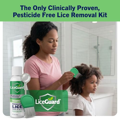 LiceGuard No-Nit Kit, Lice Treatment for Kids & Adults