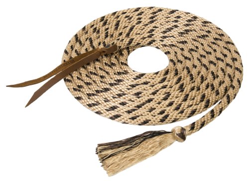 Weaver Leather, LLC Silvertip Solid Braid Mecate - color: Tan/Black/Brown