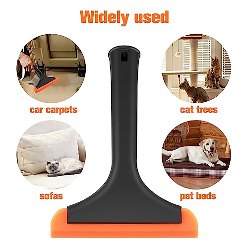 Sheepskin Wool Brush and Pet Hair Removal Carding Fur Restore Carpets Softness and Texture Let Rugs to New Looking