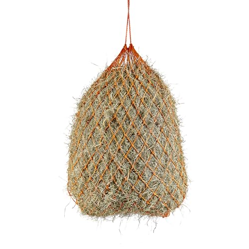 Shires Equestrian Haylage Net - color: Orange, size: 40"