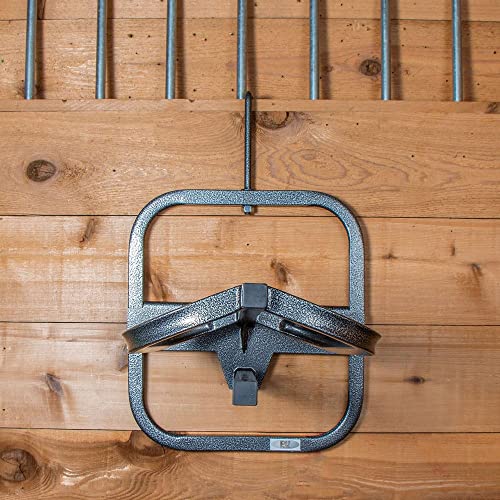 EASY-UP Pro Series Hook Over Saddle Rack with Pad Bar | Heavy-Duty & Versatile | Durable Construction | Unlimited Hanging Options | Easy Setup & Storage | 7-Year Warranty