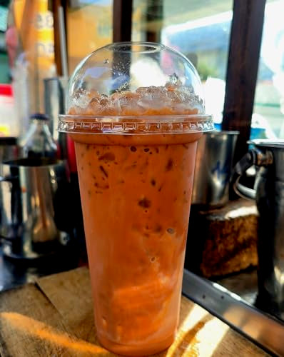 5.3” Large Reusable Thai Tea Filter – Traditional Cloth Strainer with Metal Handle for Tea, Coffee, Coconut Milk, Almond Milk, and Juice