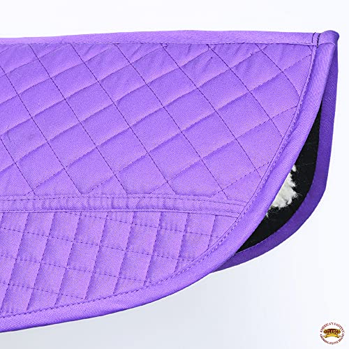 HILASON Western All Purpose Horse English Saddle Pad | All-Purpose - color: Purple
