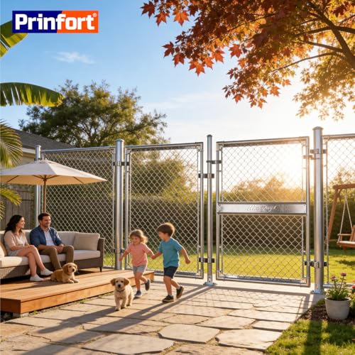 Heavy Duty Stainless Steel 1-3/8" x 2-3/8" Chain Link Fence Gate Fork Latch with Hole for Padlock(Fit 1 3/8" Gate Frame) 1Pack - size: 1-3/8''x2-3/8''-1P