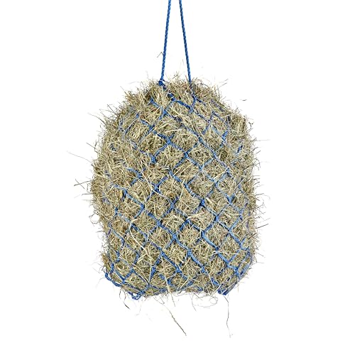 Shires Equestrian Haylage Net - color: Baby Blue, size: 30"