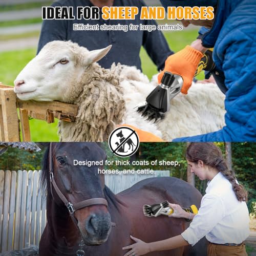 Cordless Sheep Shears for Dewalt 20V Max Battery, No Battery