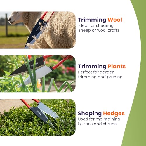 Heavy Duty Onion Sheep Shear, 13-Inch