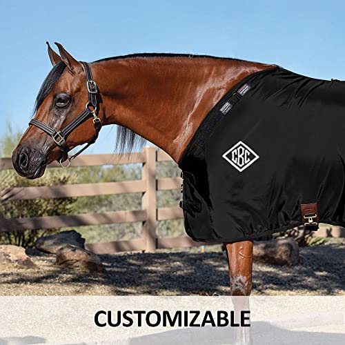 Dura-Nylon Minature Horse Stable Sheets | Ultimate Equine Comfort & Protection | Keeps Coats Smooth & Shiny | VTEK | Open Front | Legstrap | - size: Horse Size 72