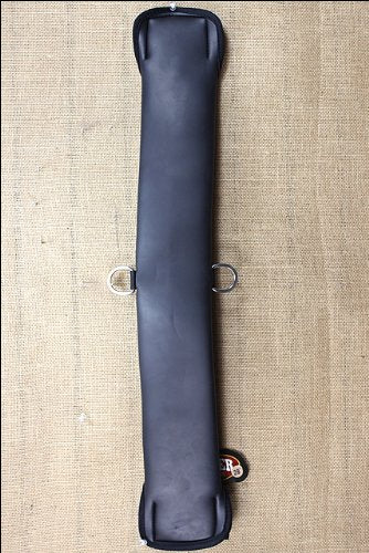 Weaver Leather Neoprene Sleeve Straight Cinch, 32", Black