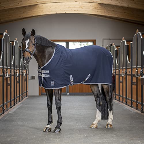 LeMieux Arika Stable Sheet - Horse Blanket - Navy - 81" - size: 81"