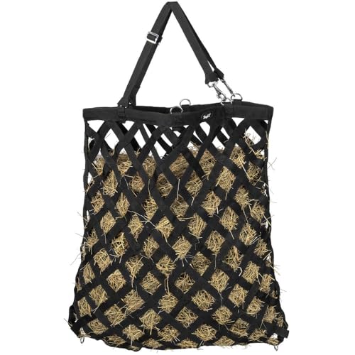 Tough 1 Slow Feed Web Hay Feeder Diamond Black