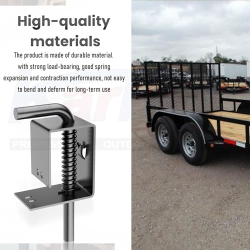 Karbay Trailer Gate Spring Latch Complete Kit, 847 Replacement for Carry-On