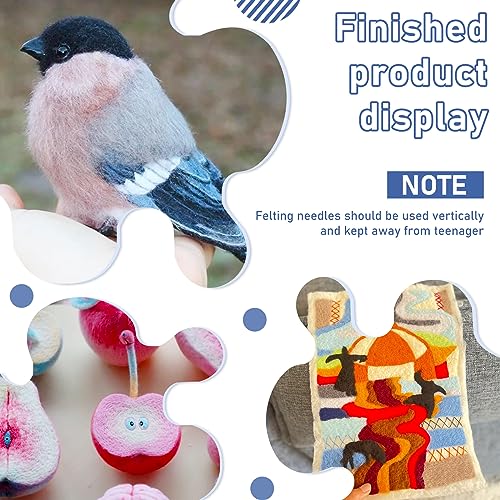 Mayboos Needle Felting Kit, 6"x6" Needle Felting Pad Tools