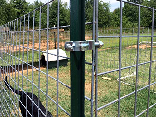 One Man Fencing PM Livestock Panel T-Post Connector - 2 Pack